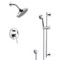 Rain Shower System with Handheld, Rain Shower Head, Shower Faucet Set